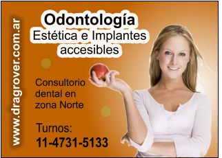 ODONTOLOGA ZONA NORTE